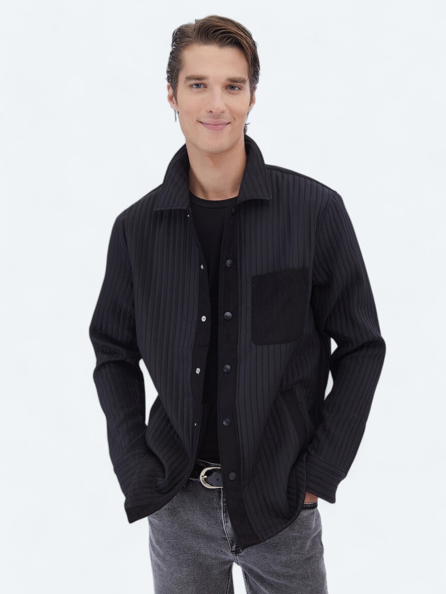 Black Overshirt - KİP
