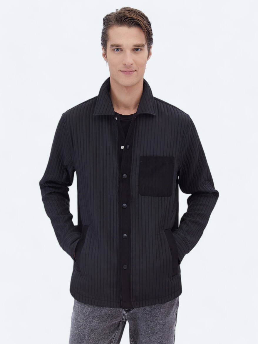 Black Overshirt - KİP