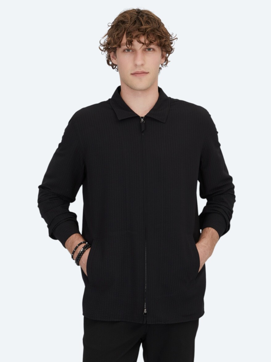 Black Overshirt - KİP