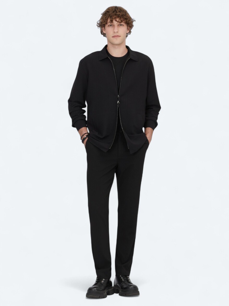 Black Overshirt - KİP