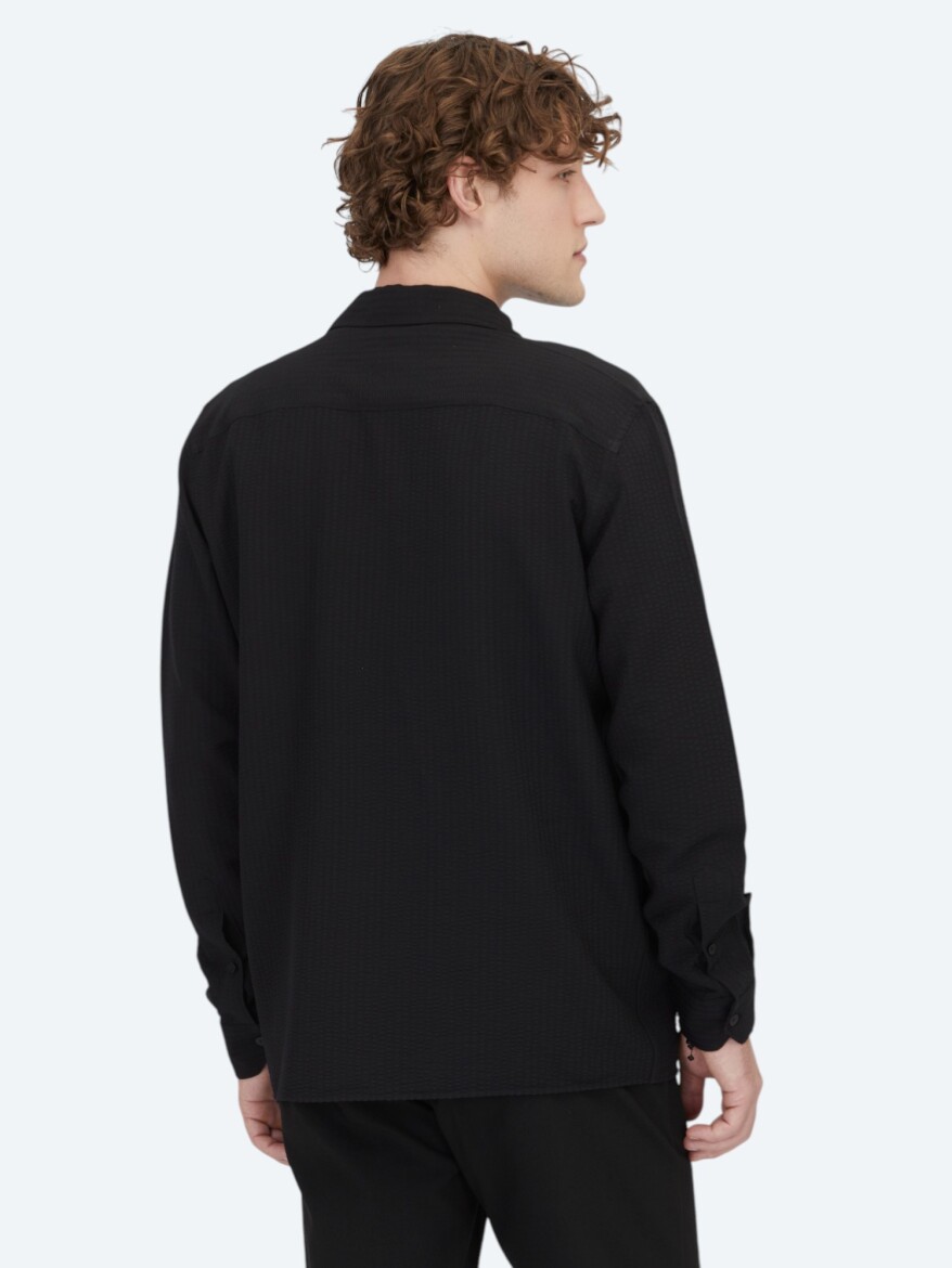 Black Overshirt - 5