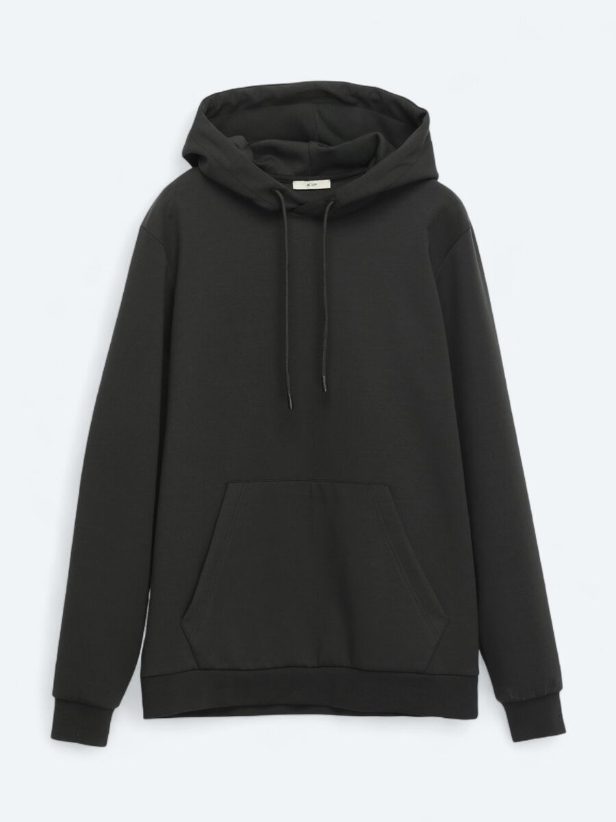 Black Plain Sweatshirt - 6