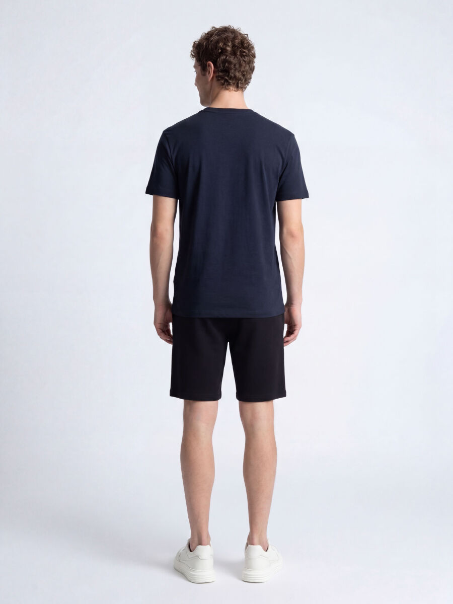 Black Plain T-Shirt - 6