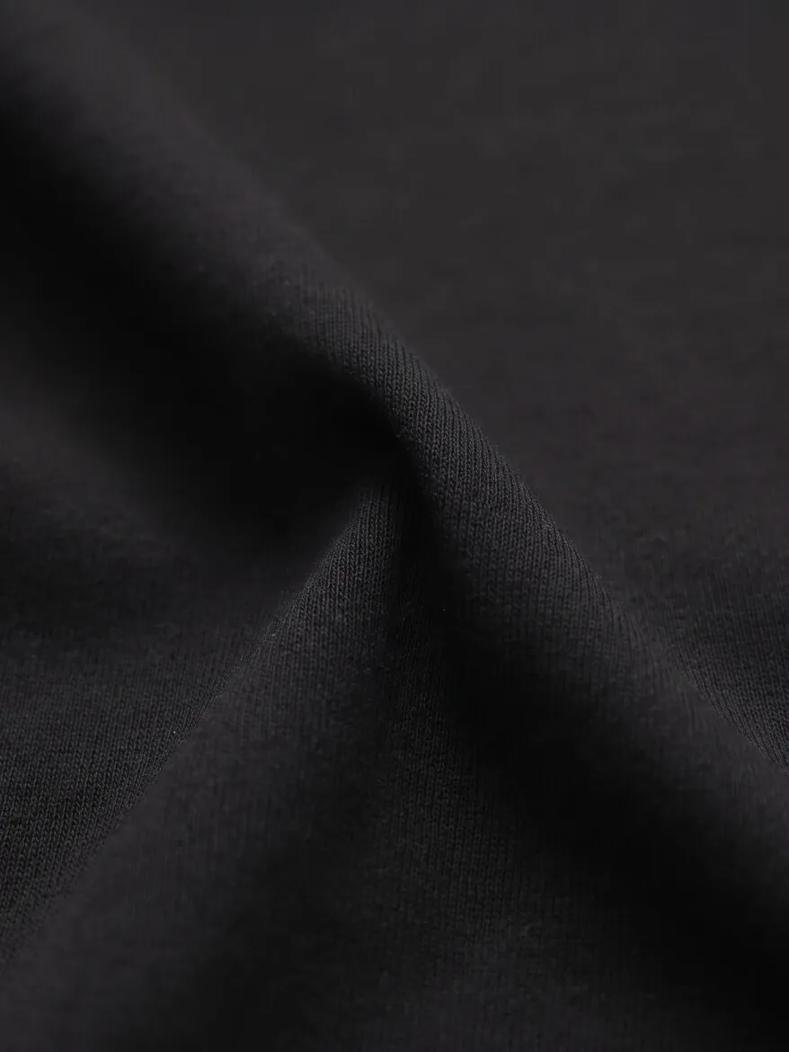 Black Plain T-Shirt - 11