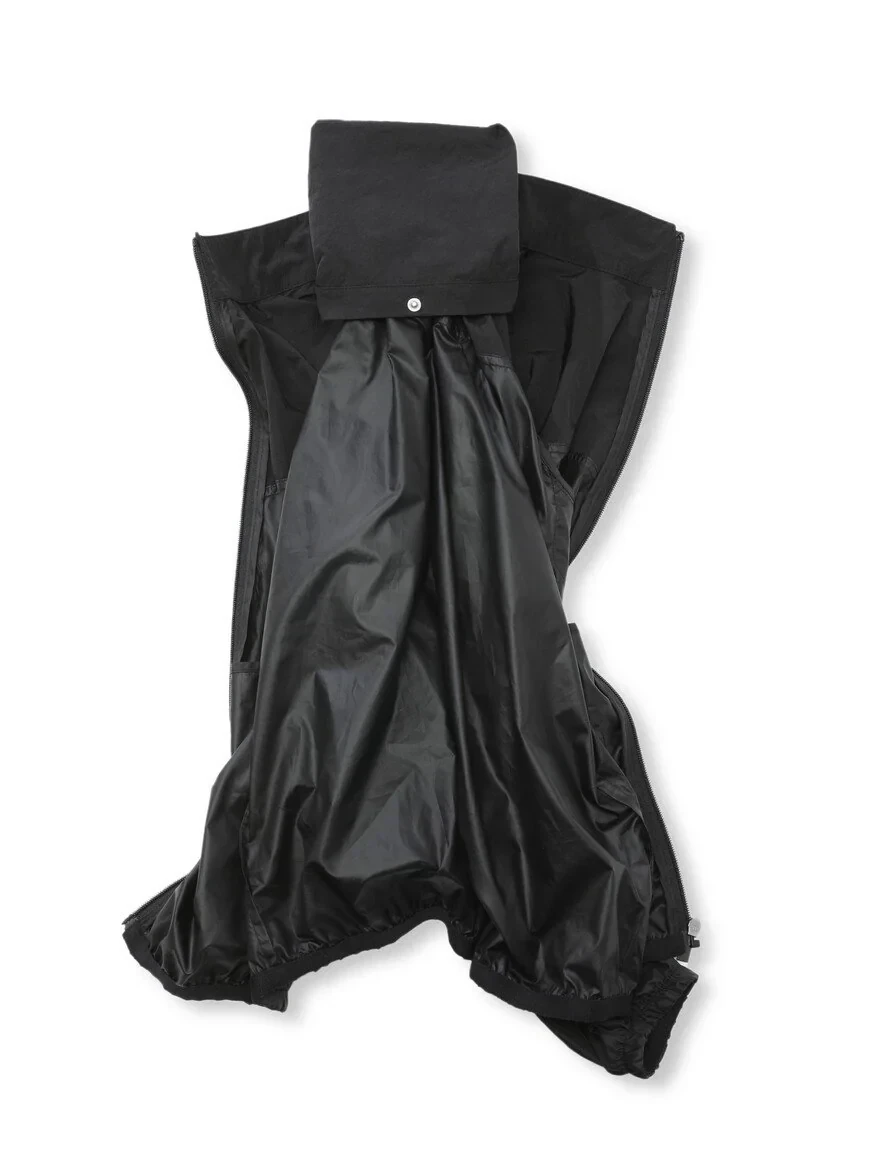 Black Regular Fit Turtleneck Casual Weaving Coat - 9
