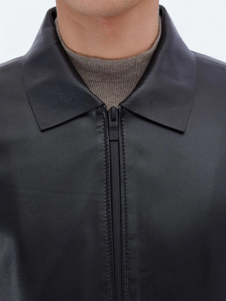 Black Sheep Leather Leather Coat - 5