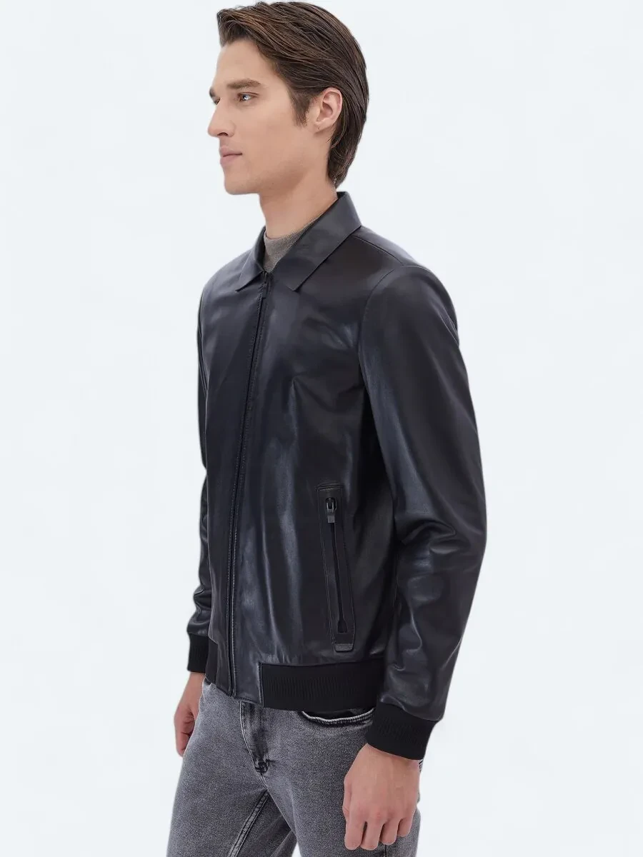 Black Sheep Leather Leather Coat - 6