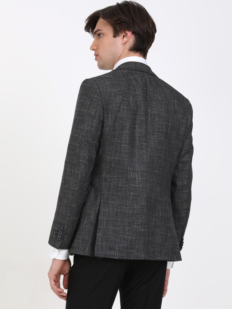 Black Suit With Waistcoat - 4