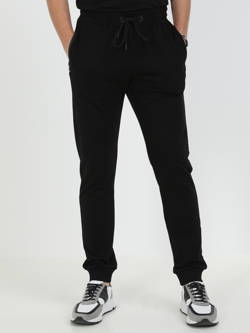 Black Sweat Pants - 2