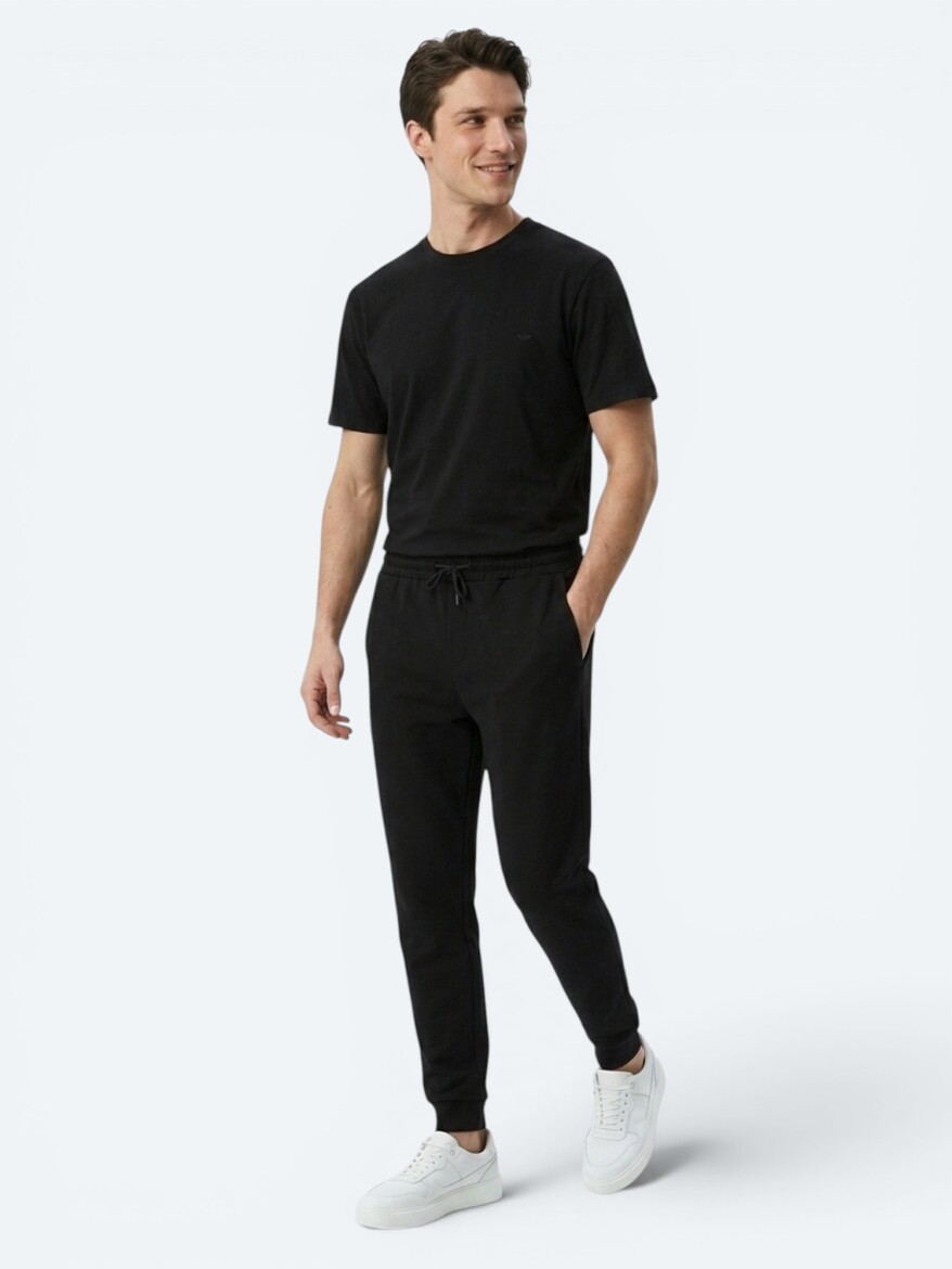 Black Sweat Pants - KİP