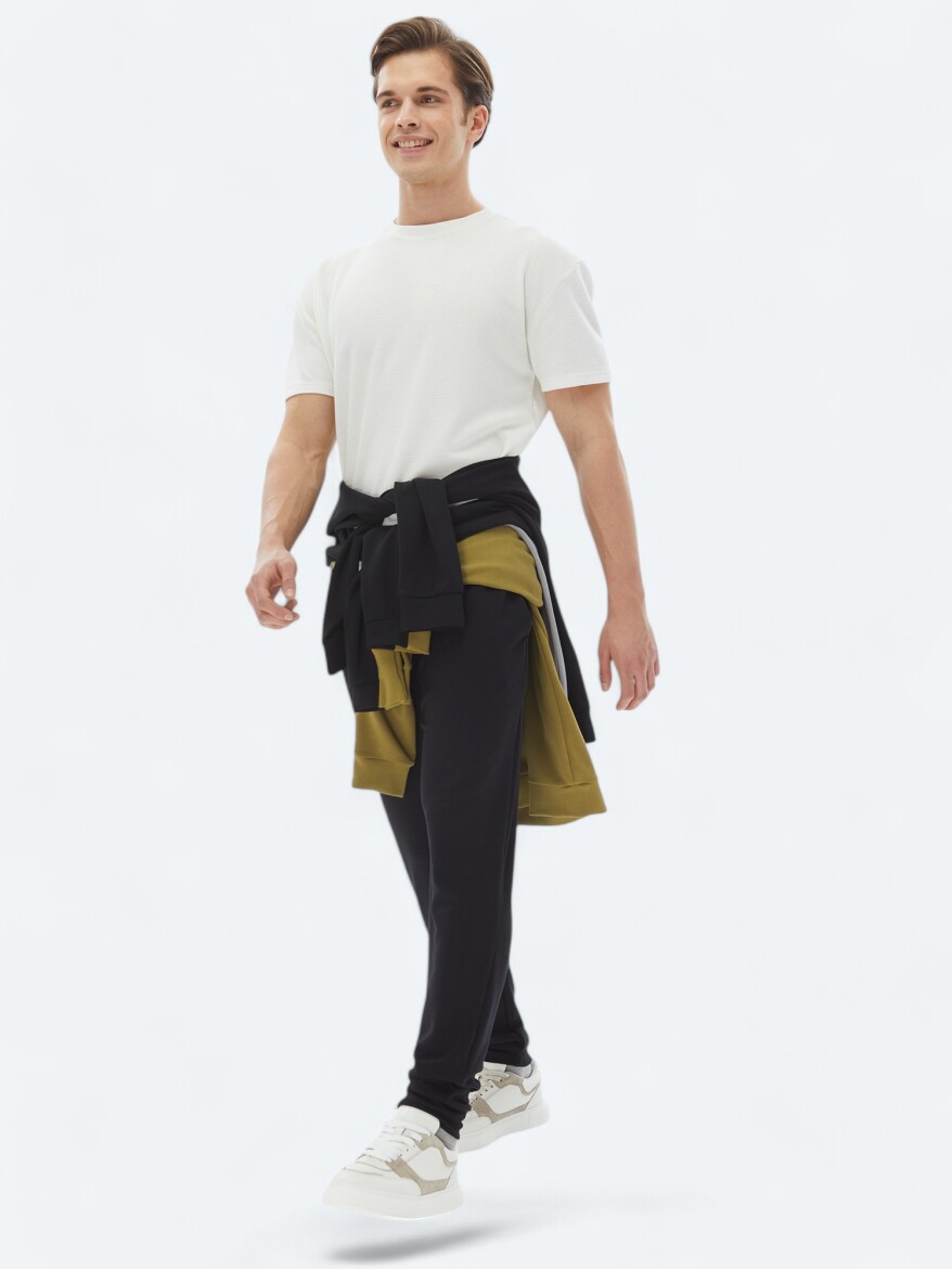 Black Sweat Pants - 1