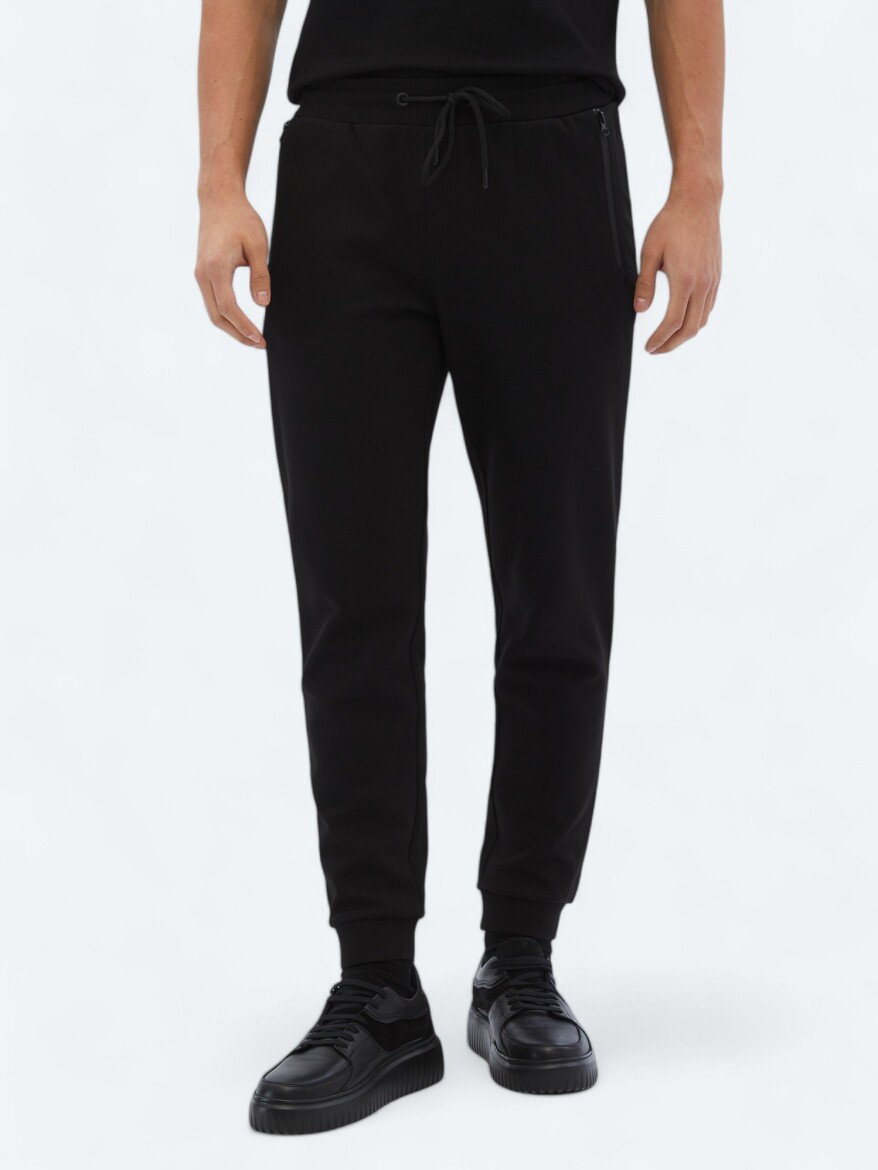 Black Sweat Pants - 1