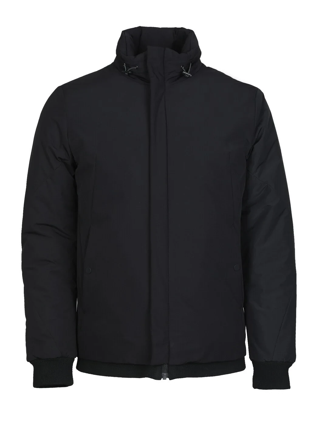 Black Weaving Coat - 6