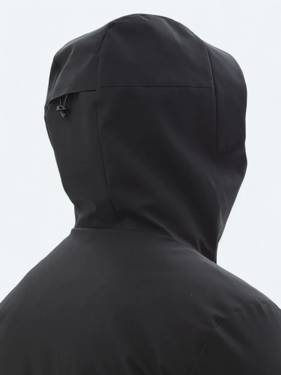 Black Weaving Coat - 13