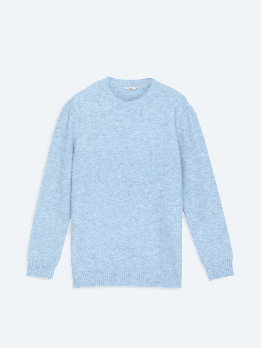 Blue Knitwear Sweatshirt - 6