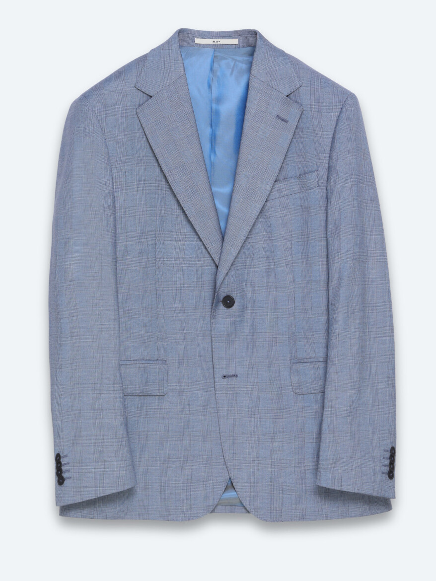 Blue Modern Fit Suit - 6