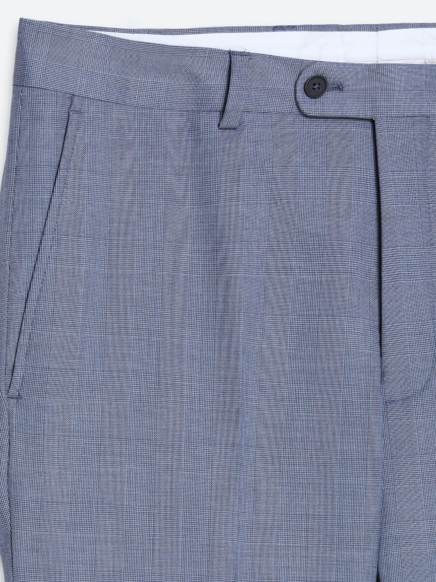 Blue Modern Fit Suit - 10