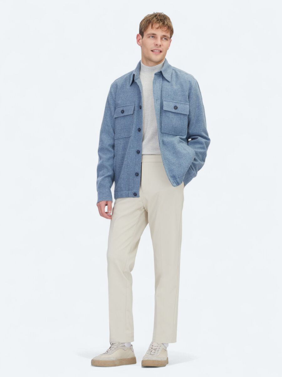 Blue Overshirt - 3