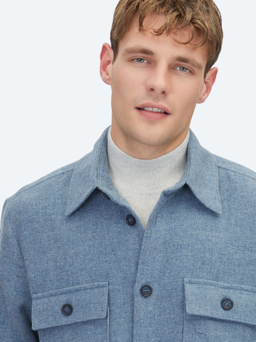 Blue Overshirt - 6