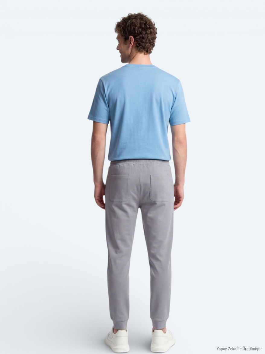 Blue Plain T-Shirt - 5