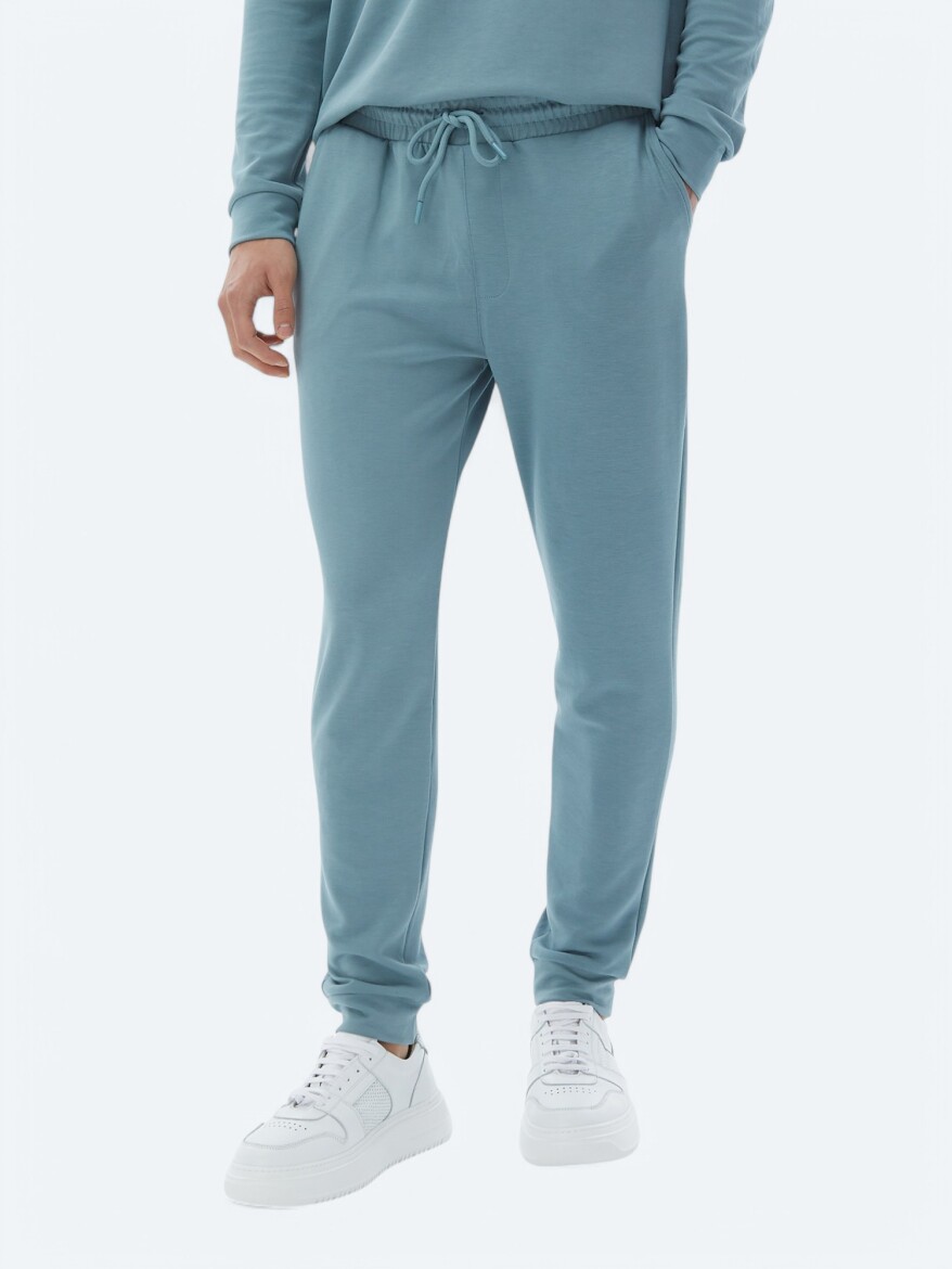 Blue Sweat Pants - 2