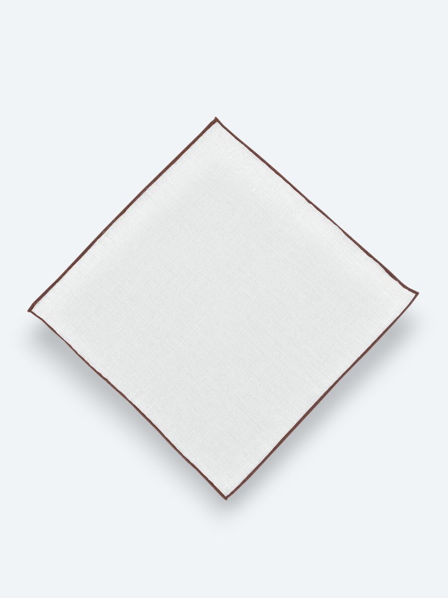 Bordo %100 Keten Mendil - 1