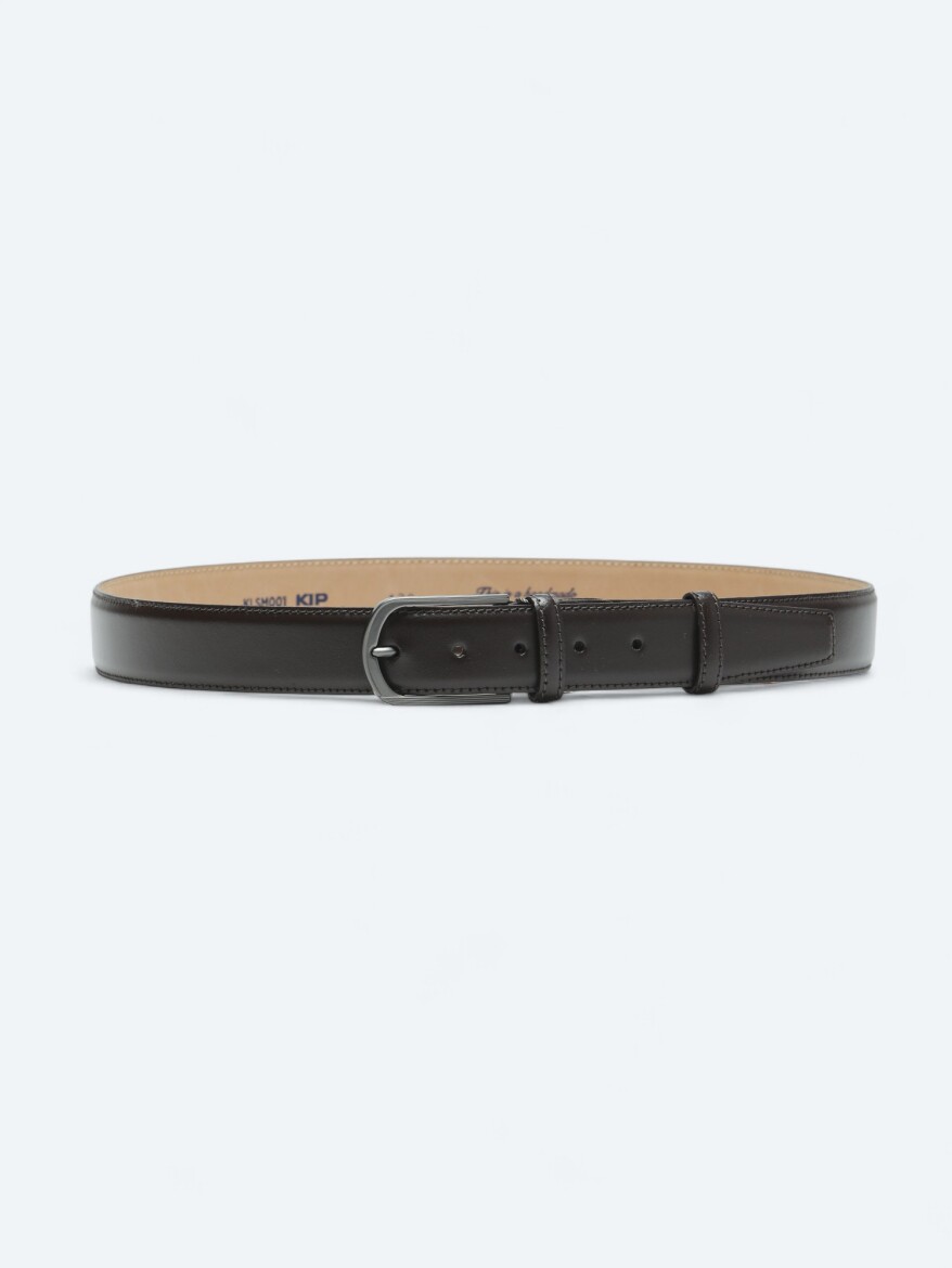 Brown %100 Cow Leather Belt 