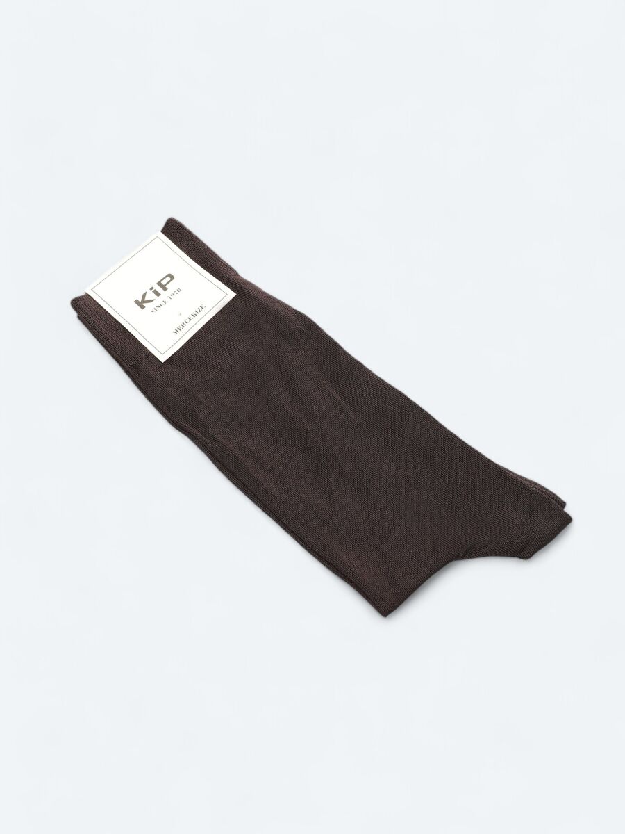 Brown %80 Pamuk ,%20 Polyamid Socks - 1