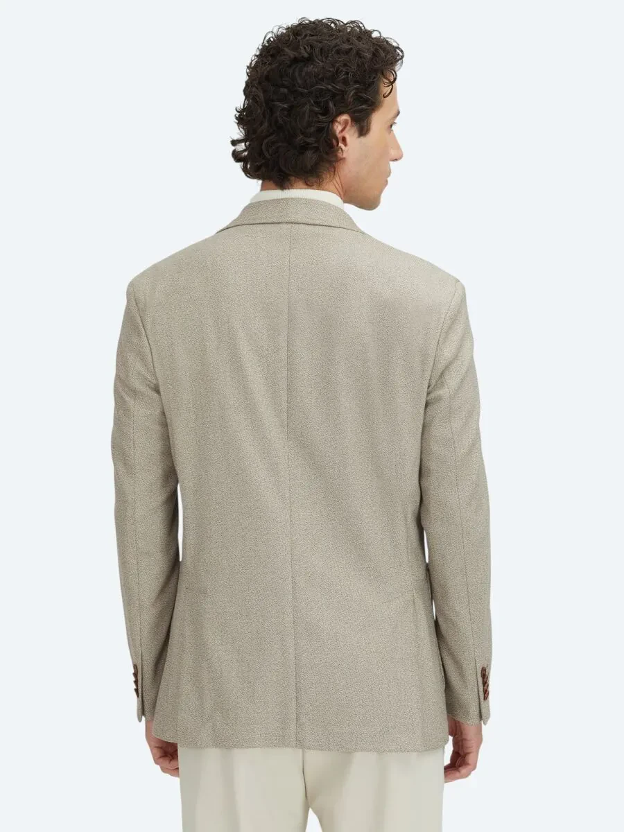 Brown Checkered Modern Fit Jacket - 6