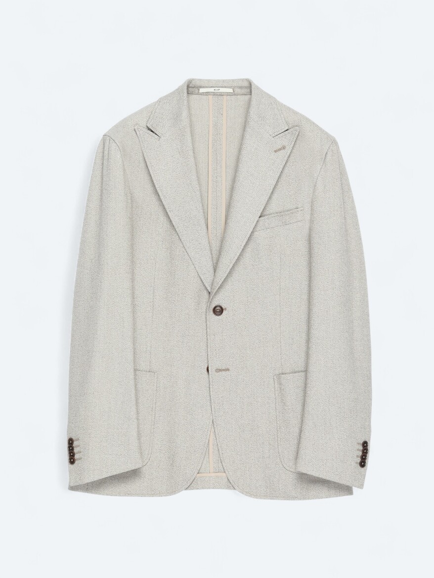 Brown Checkered Modern Fit Jacket - 7