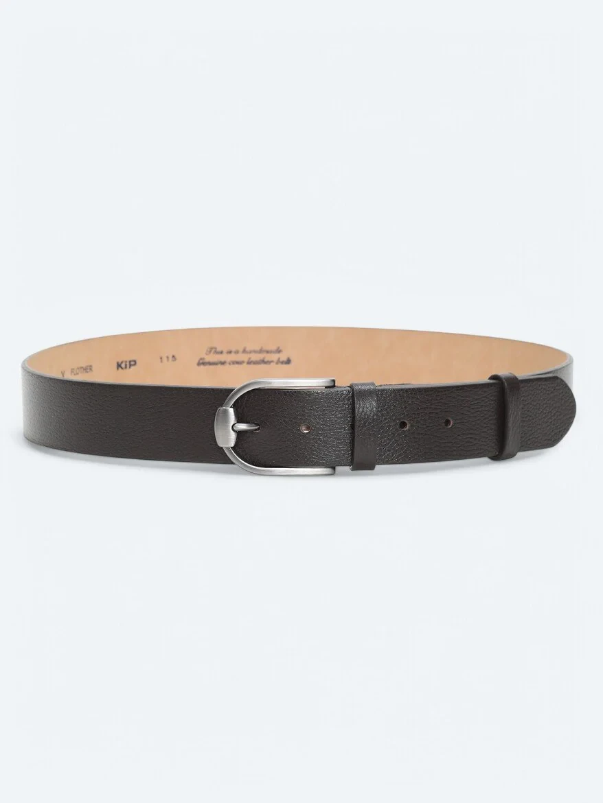 Brown Cow Leather Belt 