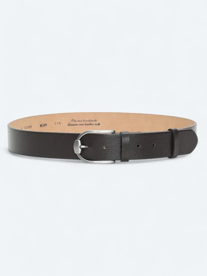 Brown Cow Leather Belt 