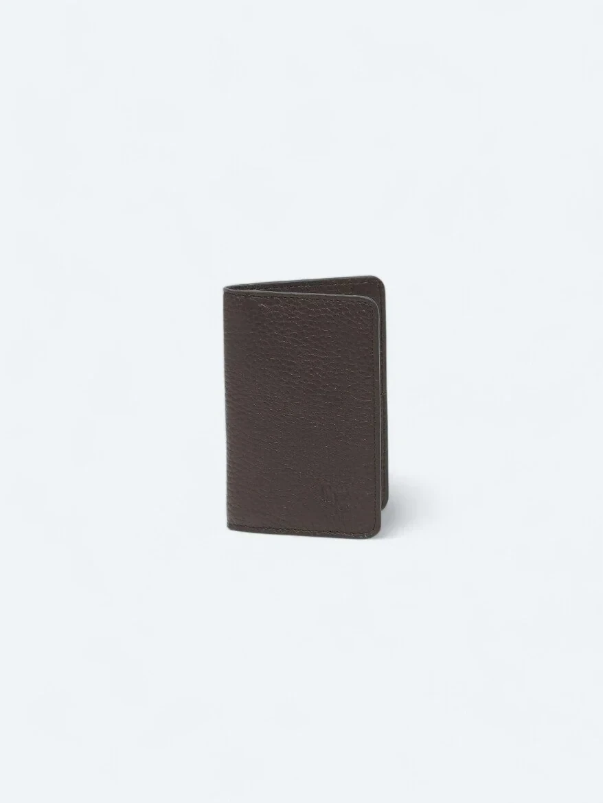 Brown Cow Leather Card Holder - 1