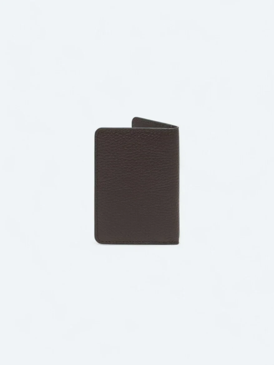 Brown Cow Leather Card Holder - 3