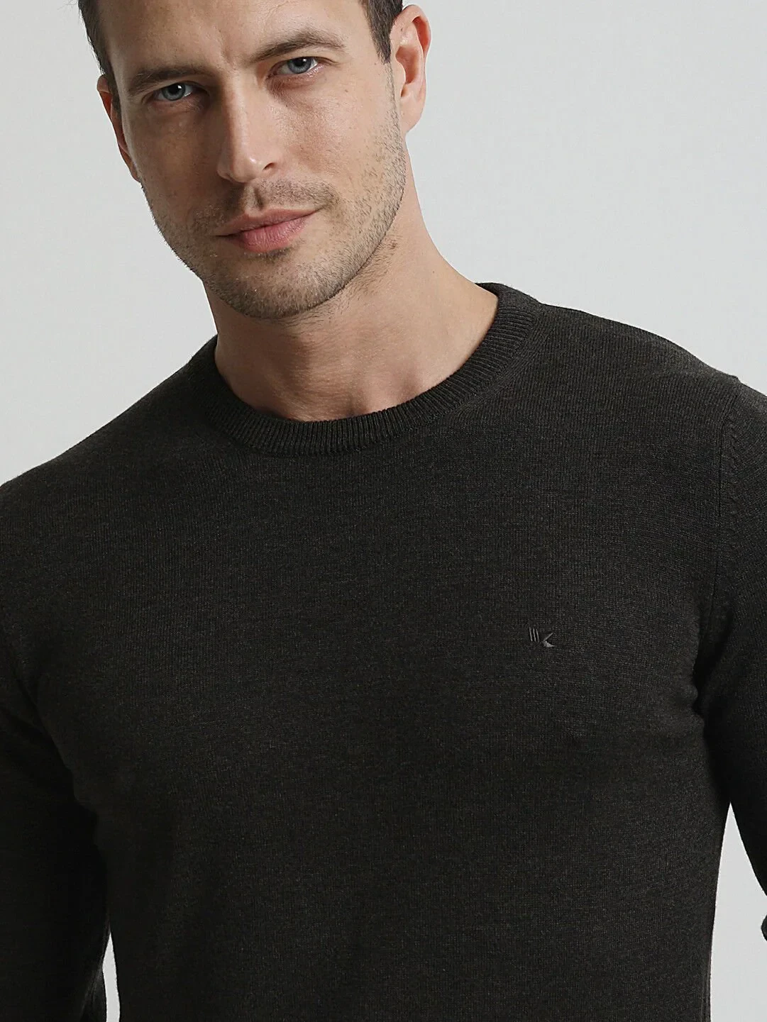 Brown Knitwear Sweatshirt - 2