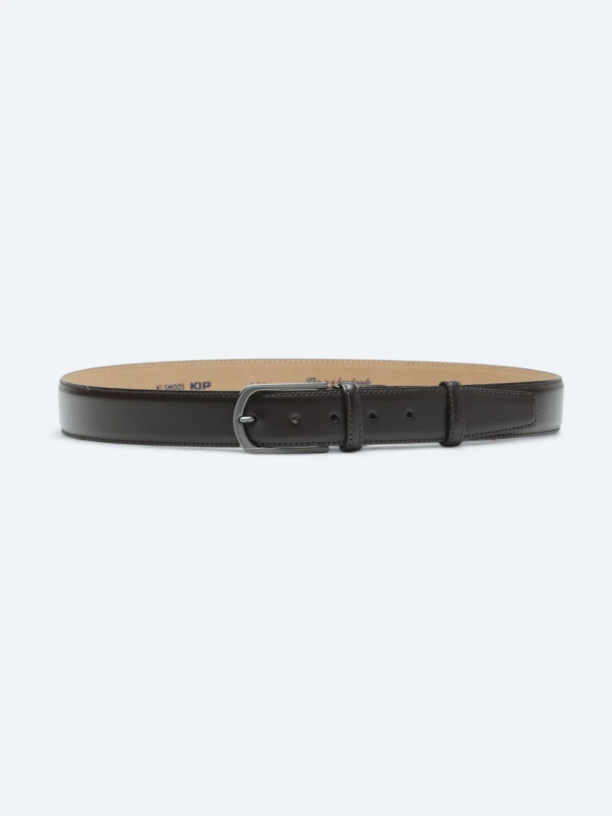 Brown Leather Belt 