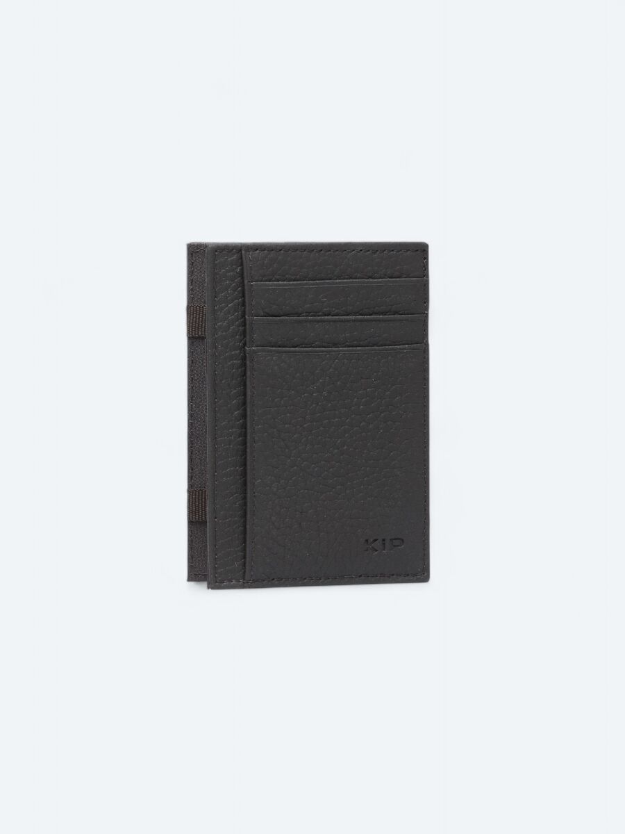 Brown Leather Card Holder - 1