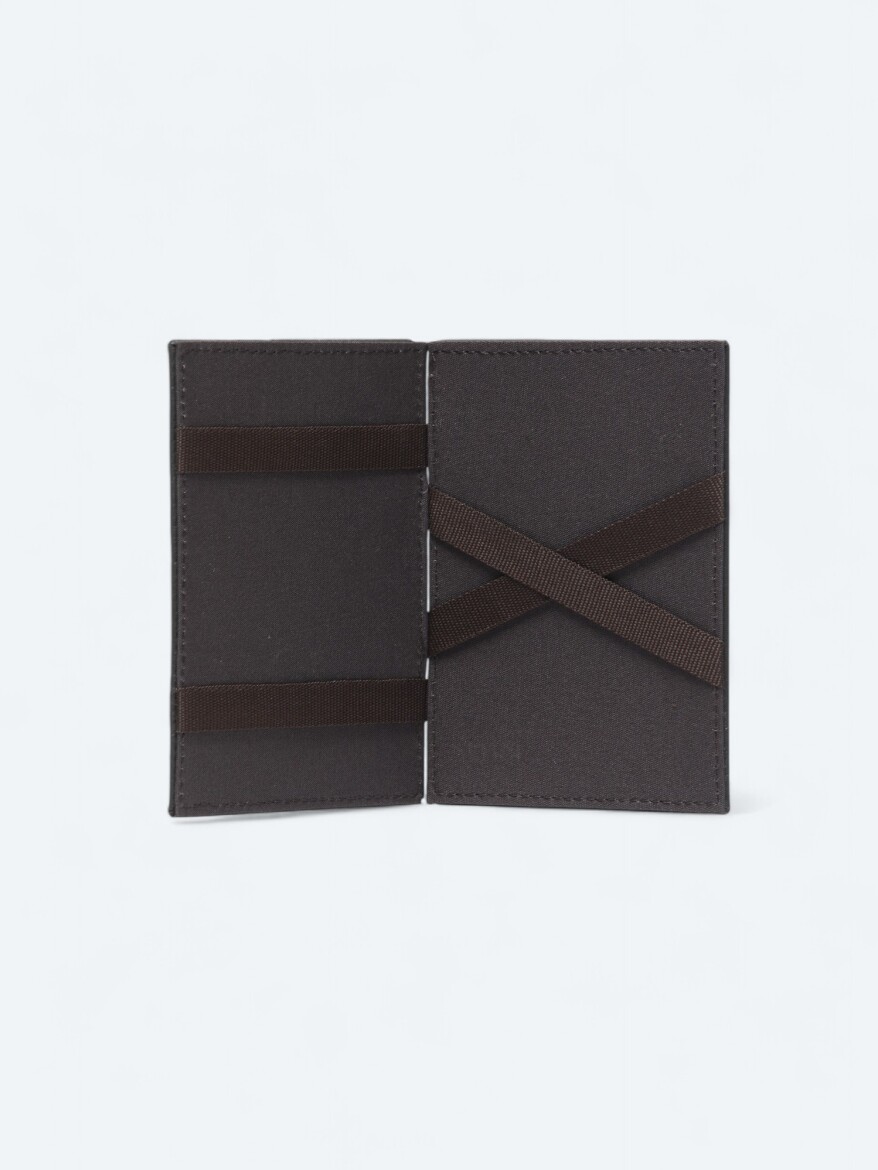 Brown Leather Card Holder - 2