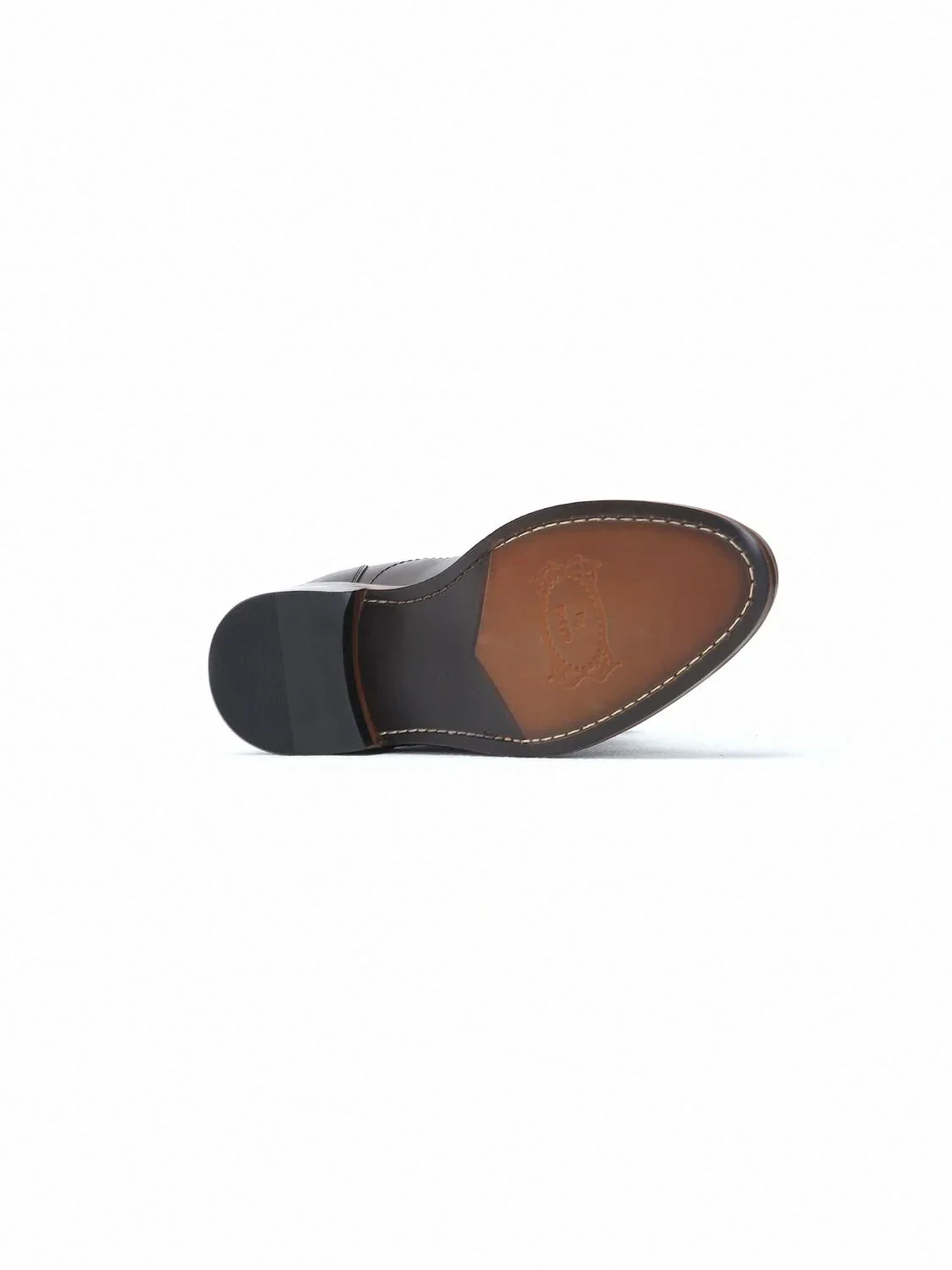 Brown Leather Classical Shoes - 4