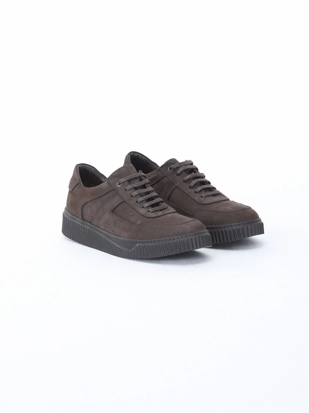 Brown Leather Sport Sneaker - 2