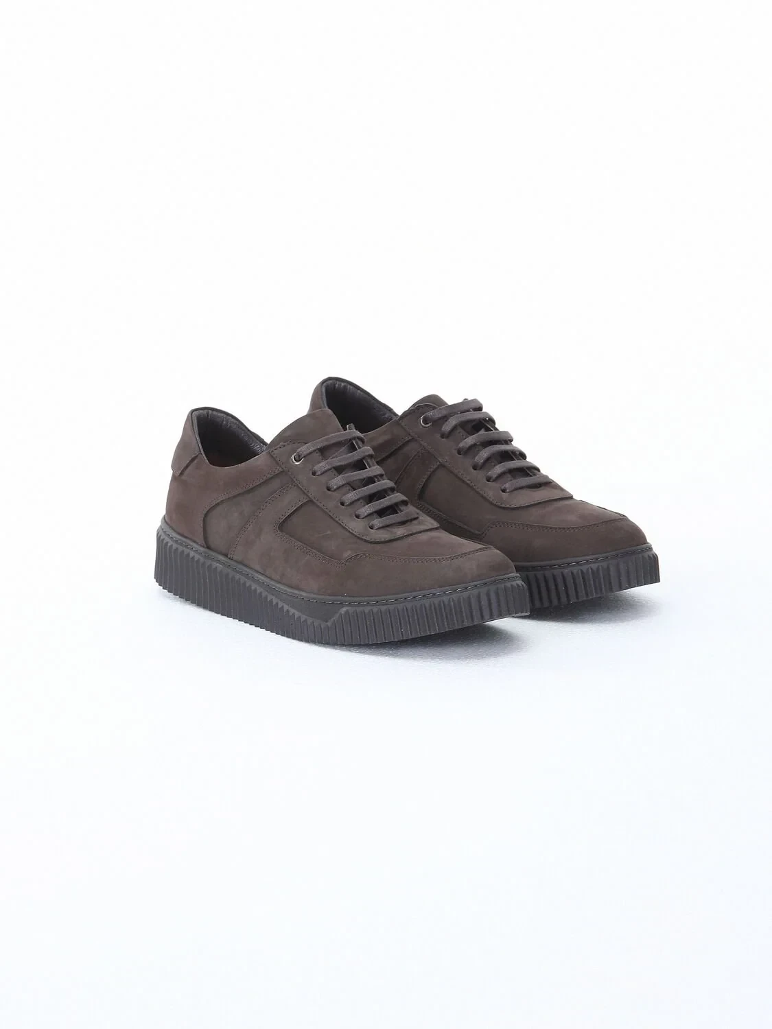 Brown Leather Sport Sneaker - 2
