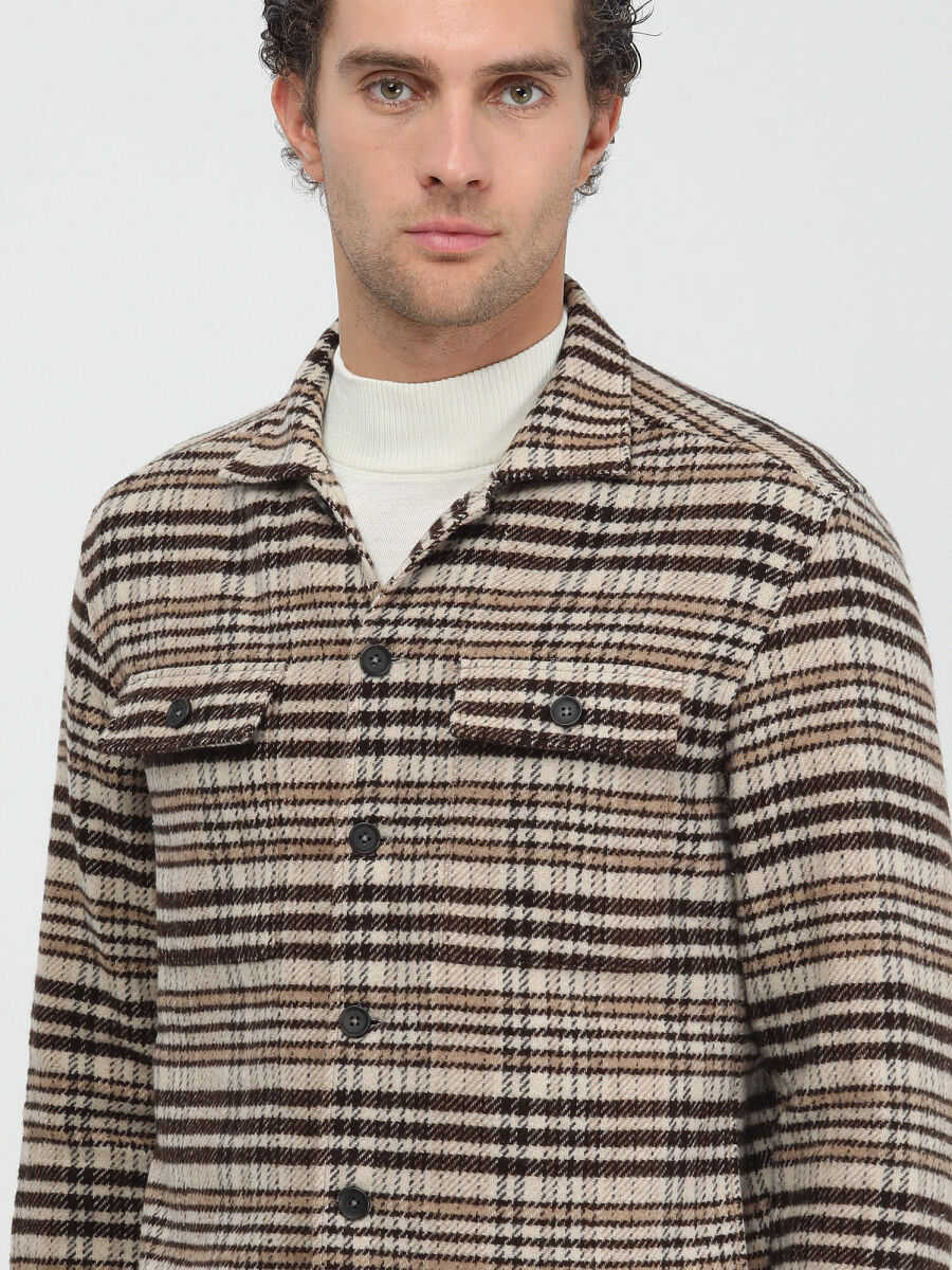 Brown Overshirt - 3