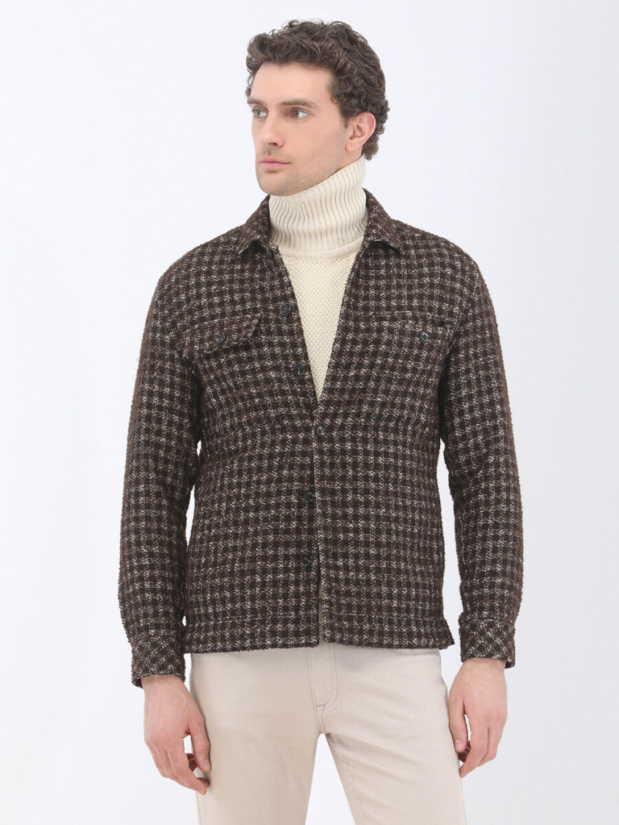 Brown Overshirt - 1
