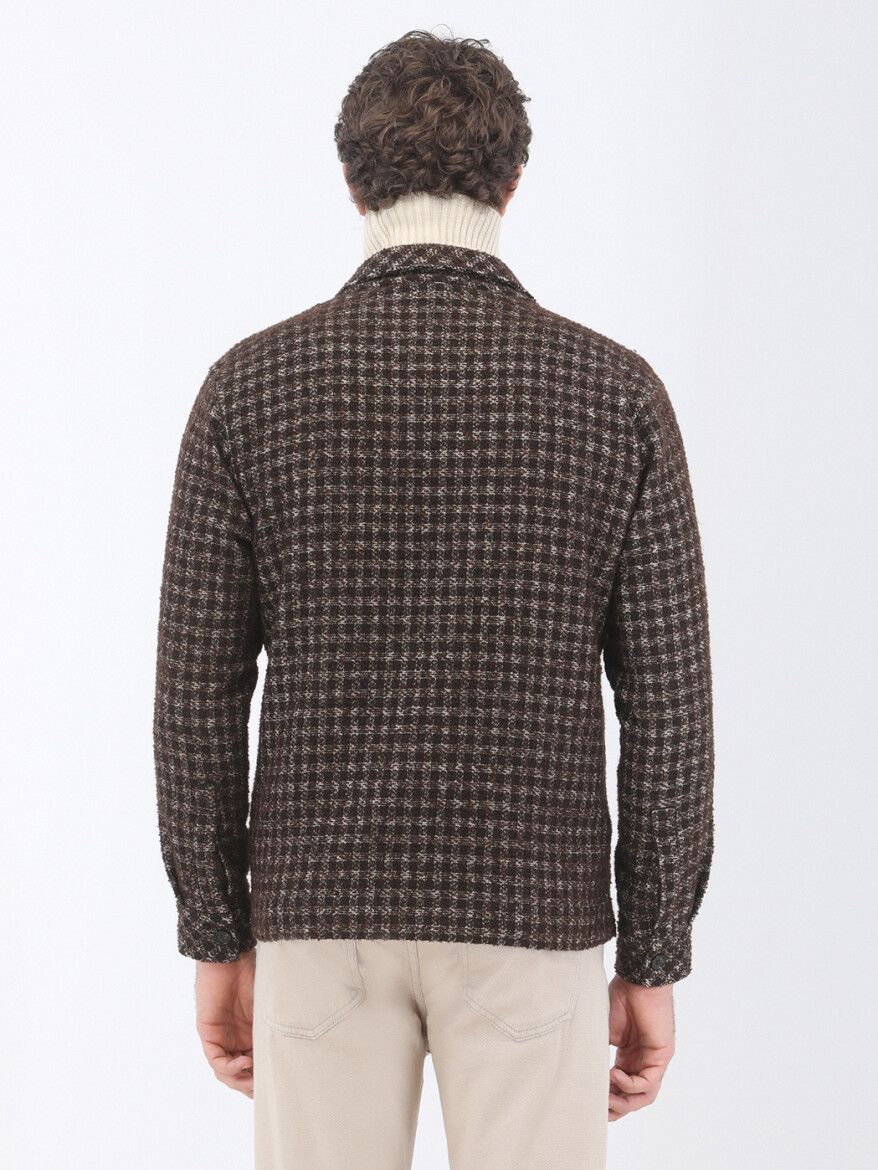 Brown Overshirt - 5
