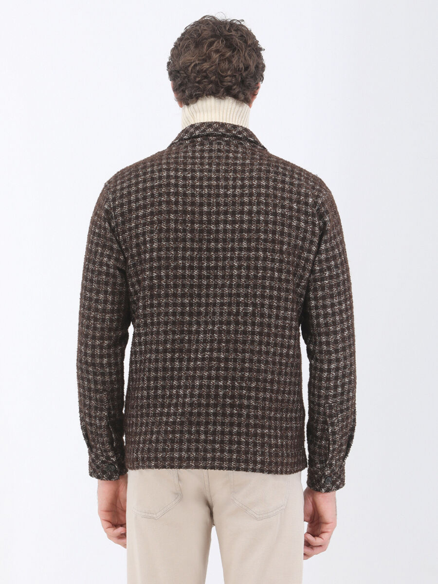 Brown Overshirt - 5