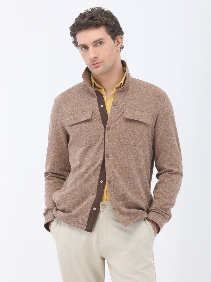 Brown Overshirt - 3