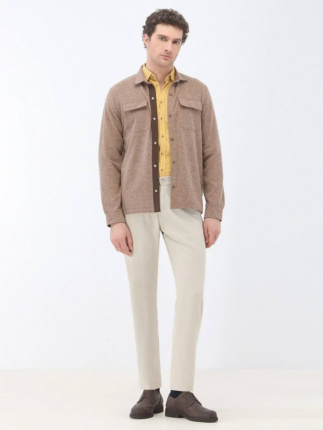 Brown Overshirt - 2