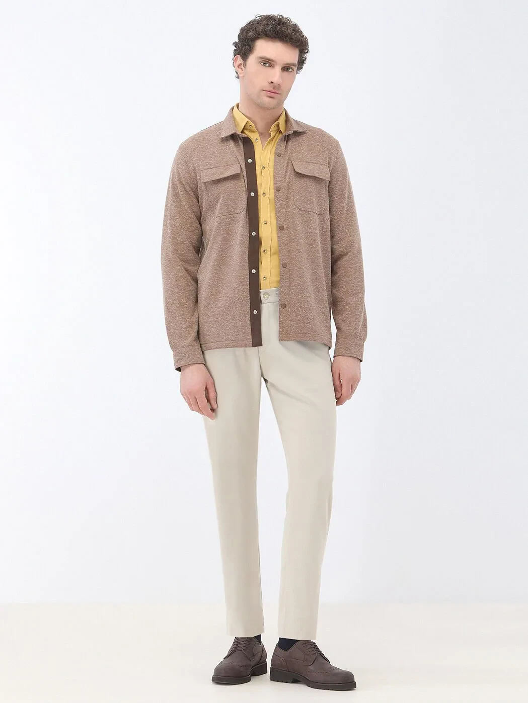 Brown Overshirt - 2