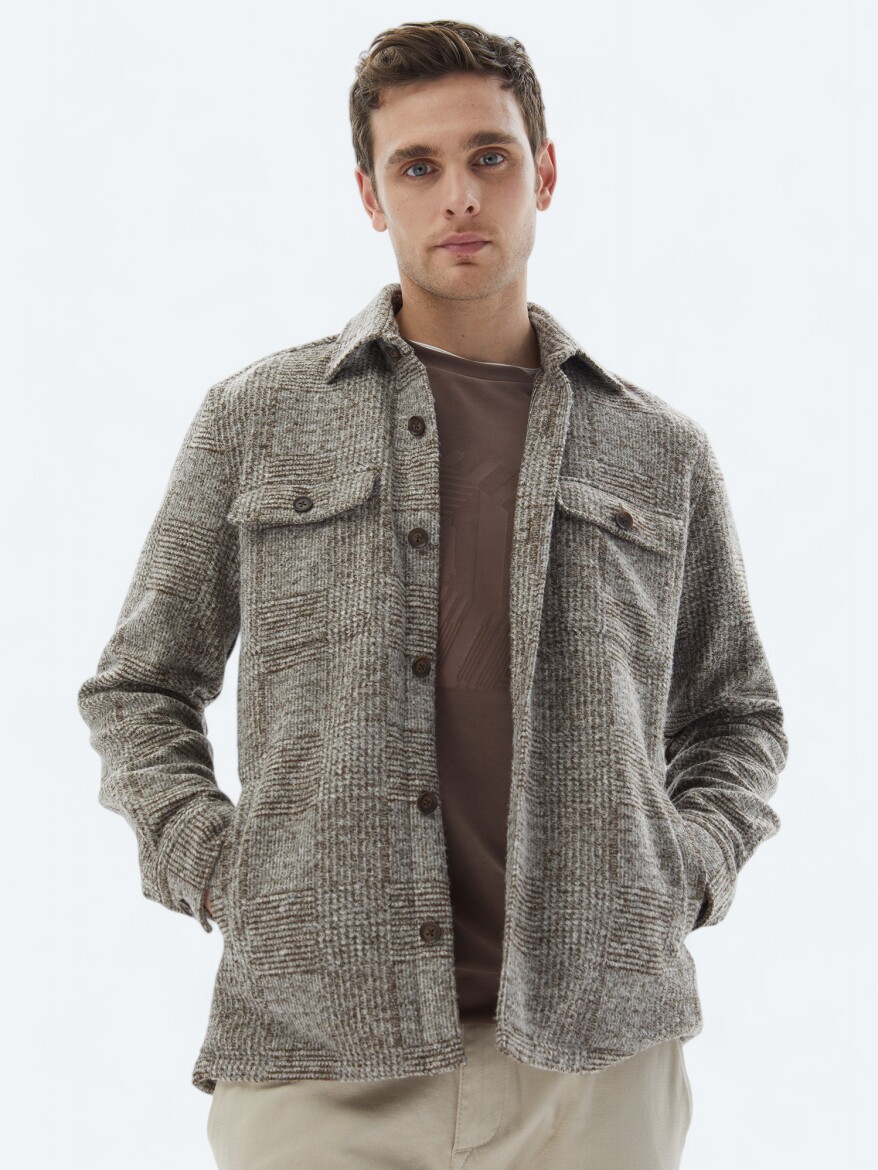 Brown Overshirt - 1