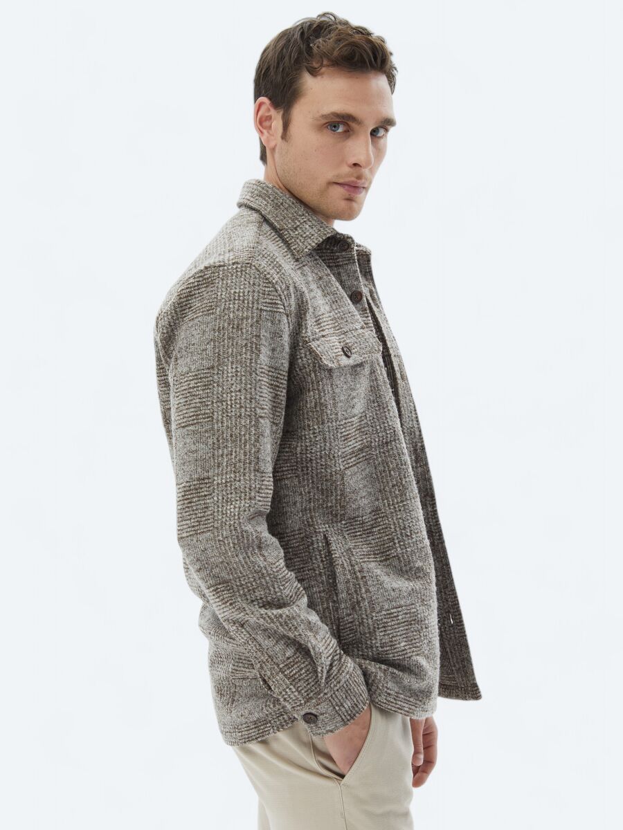 Brown Overshirt - 4